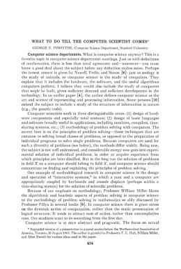 what to do till the computer scientist comes