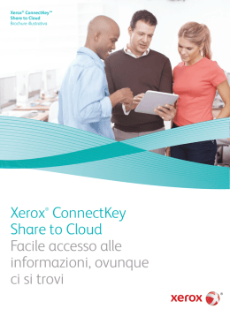 Xerox ConnectKey Share to Cloud