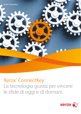 Catalogo Xerox ConnectKey - Software Controllo - E