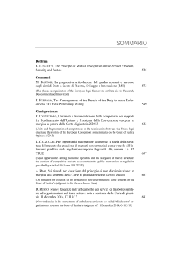 3/2015 - SIDI – Società Italiana di Diritto Internazionale e di Diritto