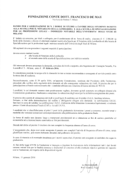 FONDAZIONE CONTE DOTT. FRANCESCO DE MAY