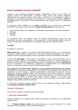 Com`è possibile vincere l`obesità?