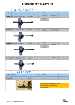 PIANTONI EPS ELETTRICI