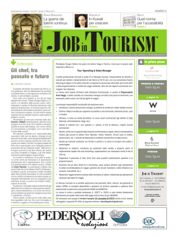 Job in Tourism