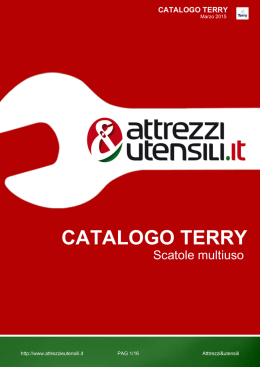 CATALOGO TERRY - Attrezzieutensili.it
