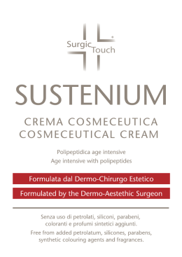 Sustenium Campioncino - I cosmeceutici SurgicTouch