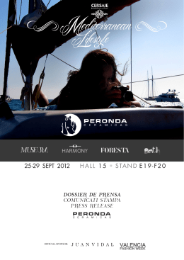 25-29 SEPT 2012 HALL 15 • STAND E19-F20