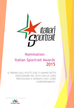 Italian Sportrait Awards 2015