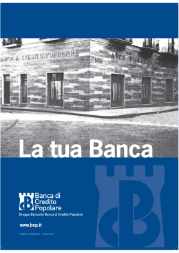 Numero 5 - Luglio 2013 - Banca di Credito Popolare