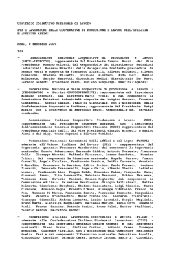 Testo definitivo CCNL 2000