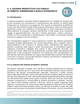 - La situazione economica del Veneto