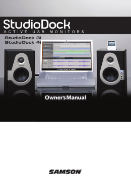 StudioDock 3i y 4i