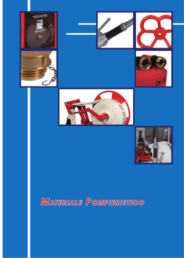 MATERIALE POMPIERISTICO