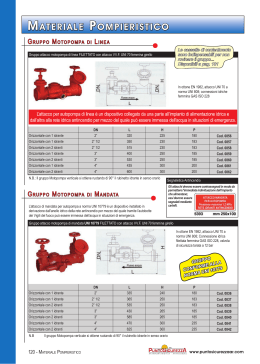 MATERIALE POMPIERISTICO