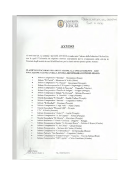 ulteriori istituzioni scolastiche convenzionate