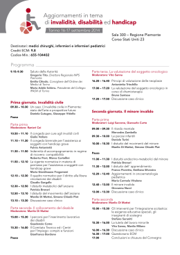 Programma - Ordine dei Medici