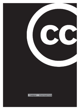 Creative Commons - Stampa alternativa
