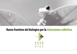 Catalogo Prodotti Bio per il Catering – Assocatering