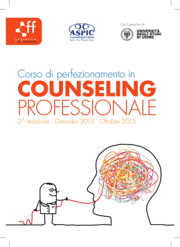 COUNSELING Professionale - Ordine Assistenti Sociali Friuli