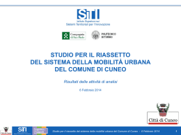 Studio - Comune di Cuneo