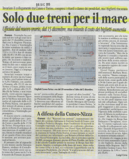 LaGuida06dicembre2013 Solo due treni per il