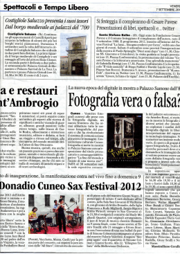 7 settembre 2012 - CuneoFotografia