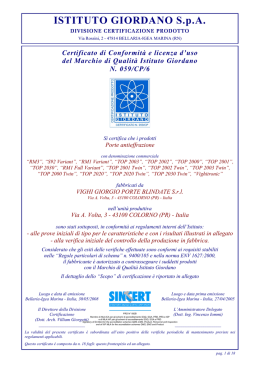 ISTITUTO GIORDANO S.p.A.
