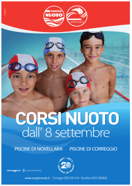 www.coopernuoto.it - Correggio 0522 691418
