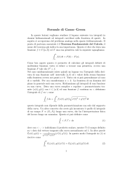 Formule di Gauss