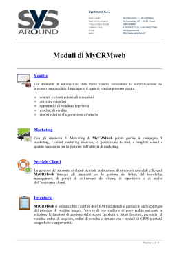 Brochure Commerciale MyCRMweb