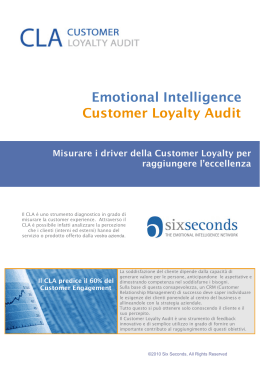 Emotional Intelligence Customer Loyalty Audit