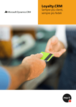 Loyalty.CRM, scarica la brochure