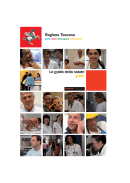Guida alla salute - Azienda USL 3 Pistoia