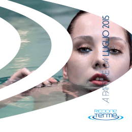 Listino prezzi - Riccione Terme
