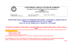 Laurea Magistrale in Medicina e Chirurgia