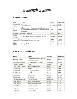 In compagnia di un libro