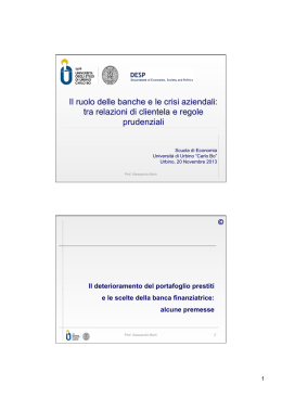 Seminario credito deteriorato Fano 20.11.2013