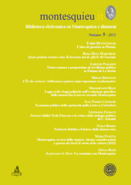 Numero 5 - 2013 - Montesquieu.it
