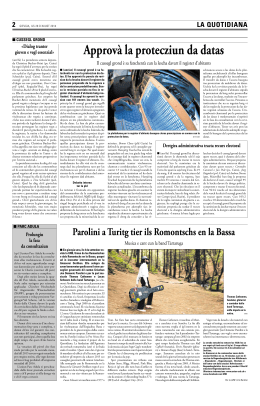 La Quotidiana, 28.8.2014