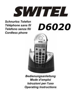 Schnurlos Telefon T&eacute;l&eacute;phone sans fil Telefono - Migros