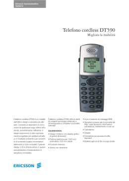 Telefono cordless DT590