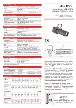 Dati Tecnici