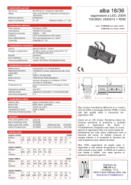 Dati Tecnici