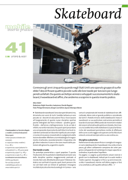 Inserto pratico 41: Skateboard