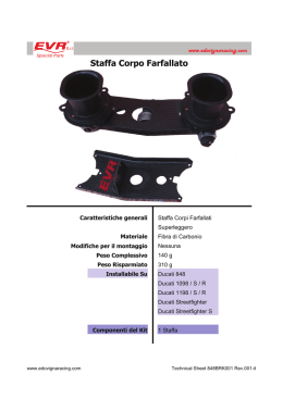 Staffa Corpo Farfallato
