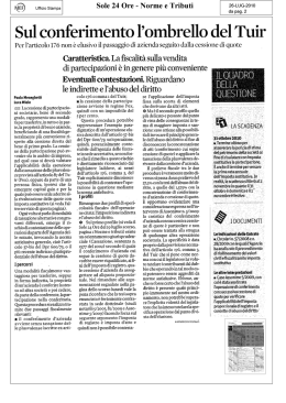 Sole 24 Ore - Norme e Tributi