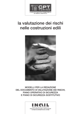 la valutazione dei rischi nelle costruzioni edili - RLS