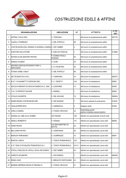 Costruzioni edili e affine