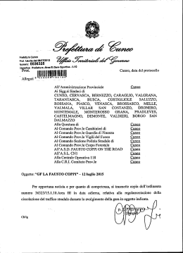 Decreto - La Fausto Coppi