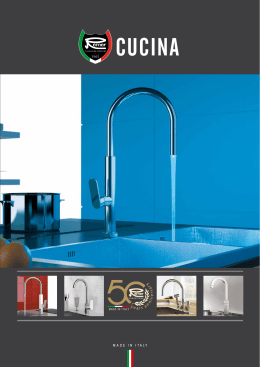 Serie CUCINA - Remer Rubinetterie S.p.A.
